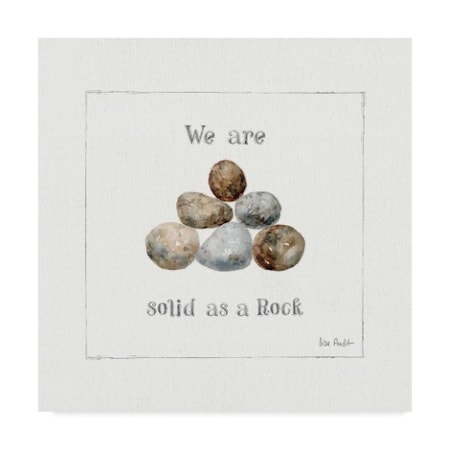 Lisa Audit 'Pebbles And Sandpipers Vi' Canvas Art,24x24